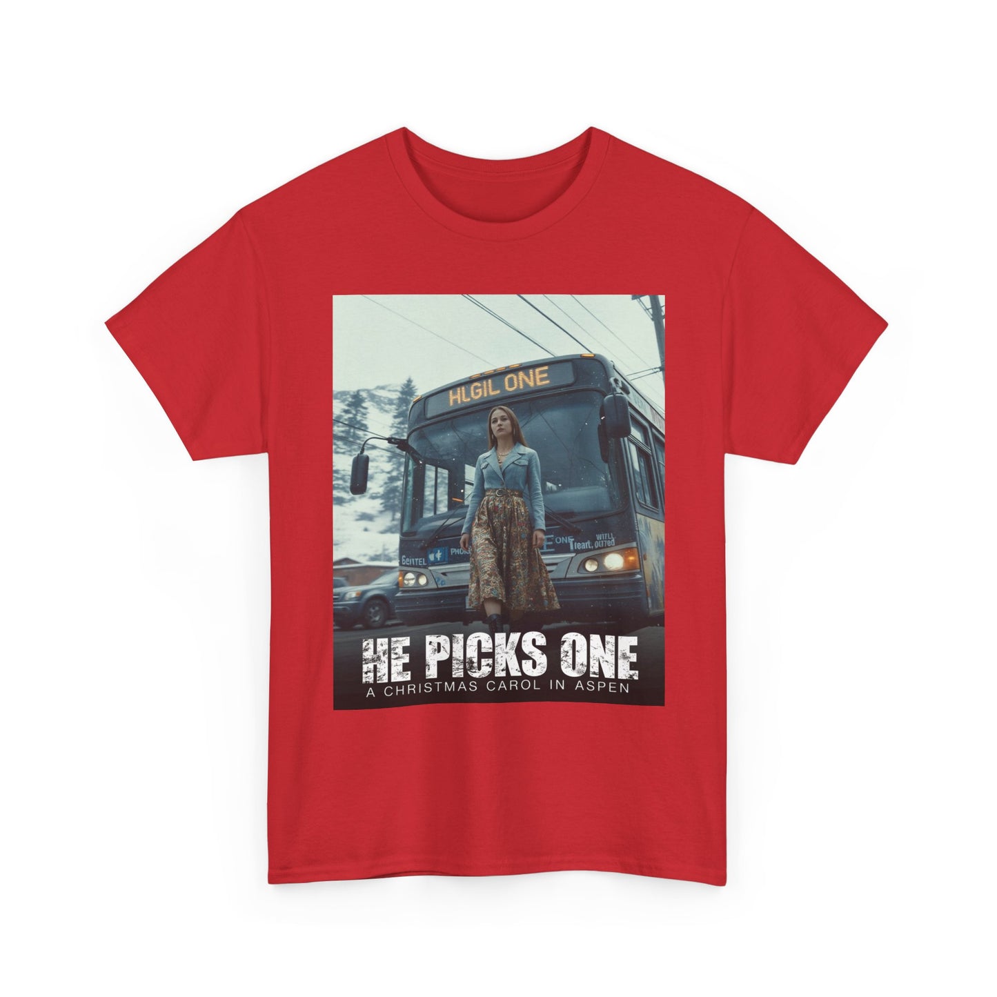 He Picks One A Christmas Carol in Aspen Promo Tee