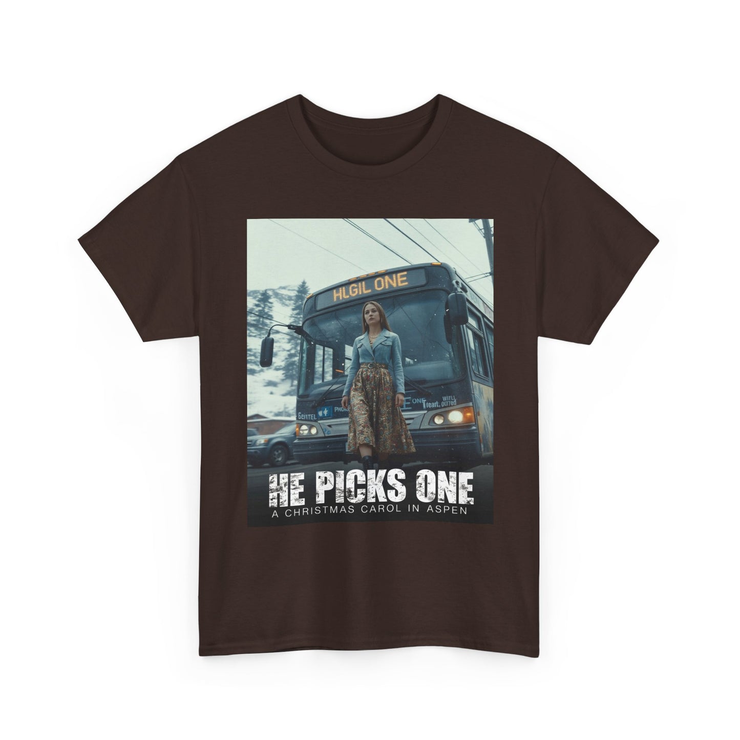 He Picks One A Christmas Carol in Aspen Promo Tee