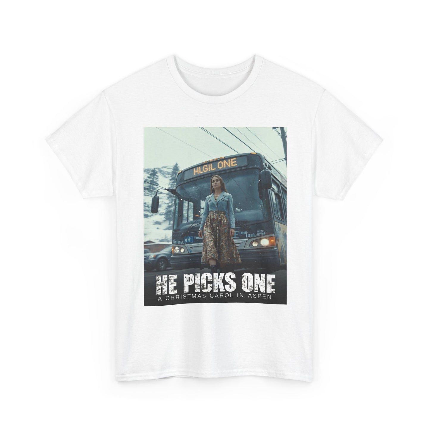 He Picks One A Christmas Carol in Aspen Promo Tee