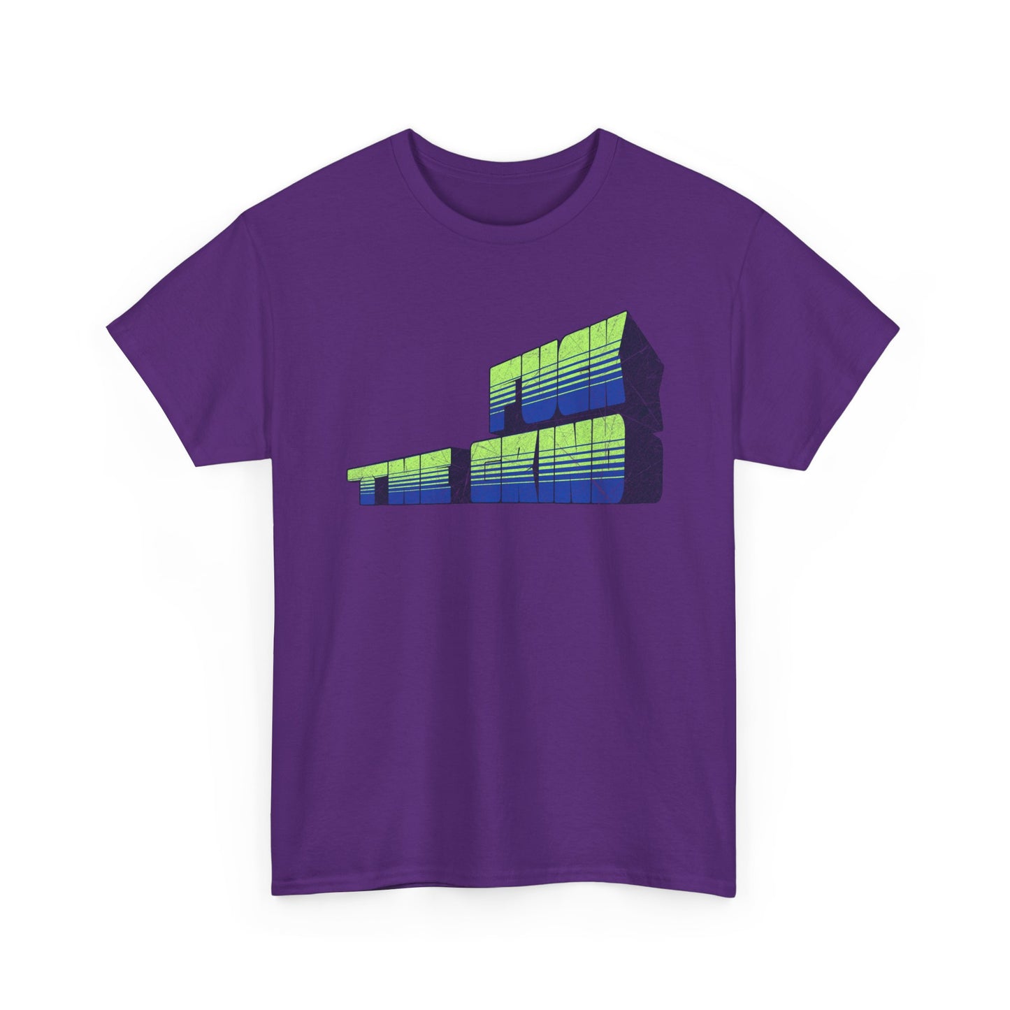 FUCK THE GRIND — Retro Futuristic Architecture Graphic Shirt