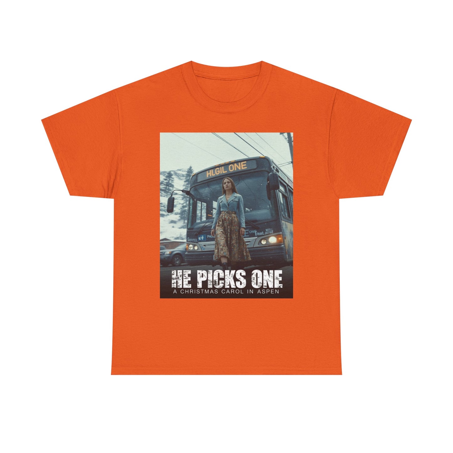 He Picks One A Christmas Carol in Aspen Promo Tee