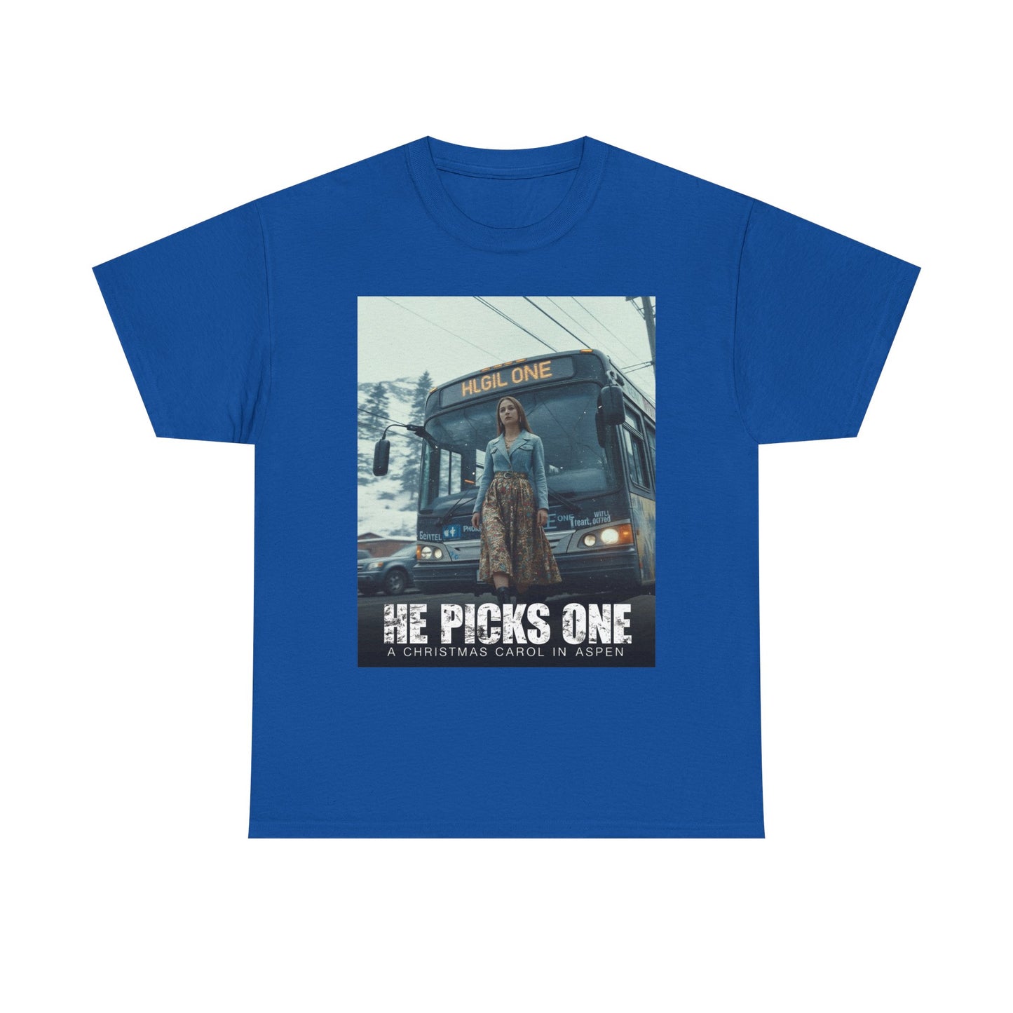 He Picks One A Christmas Carol in Aspen Promo Tee