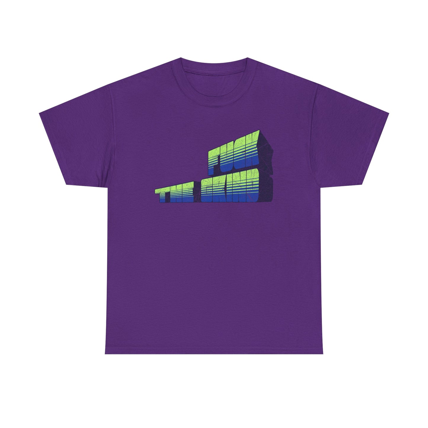 FUCK THE GRIND — Retro Futuristic Architecture Graphic Shirt