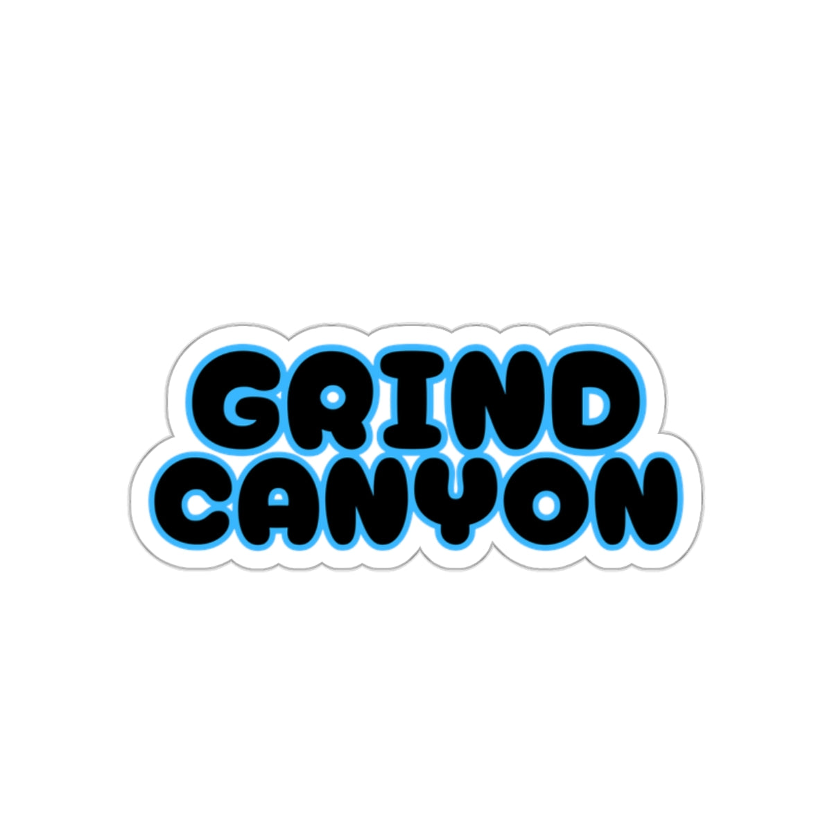 THE GRIND CANYON-Die-Cut Stickers