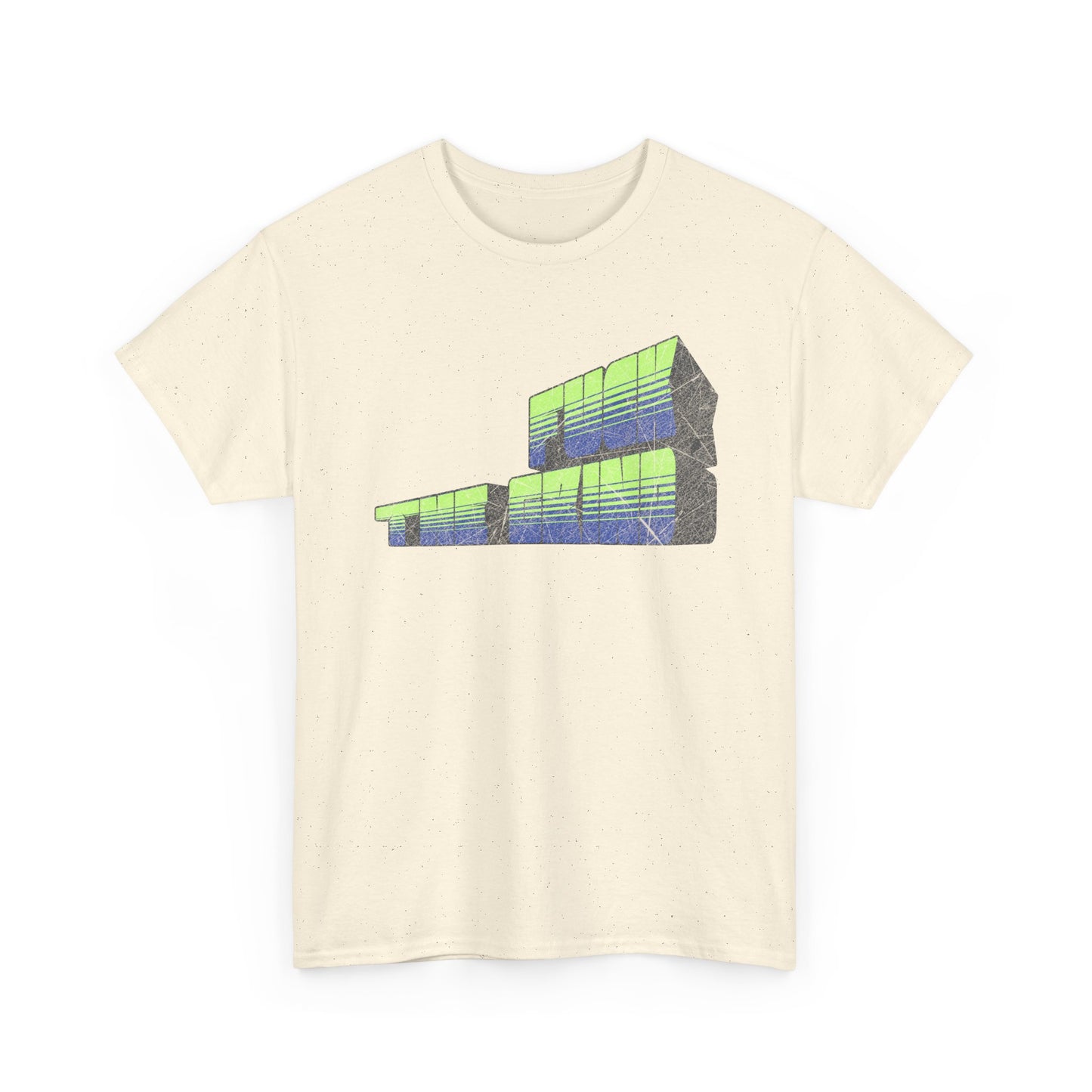 FUCK THE GRIND — Retro Futuristic Architecture Graphic Shirt