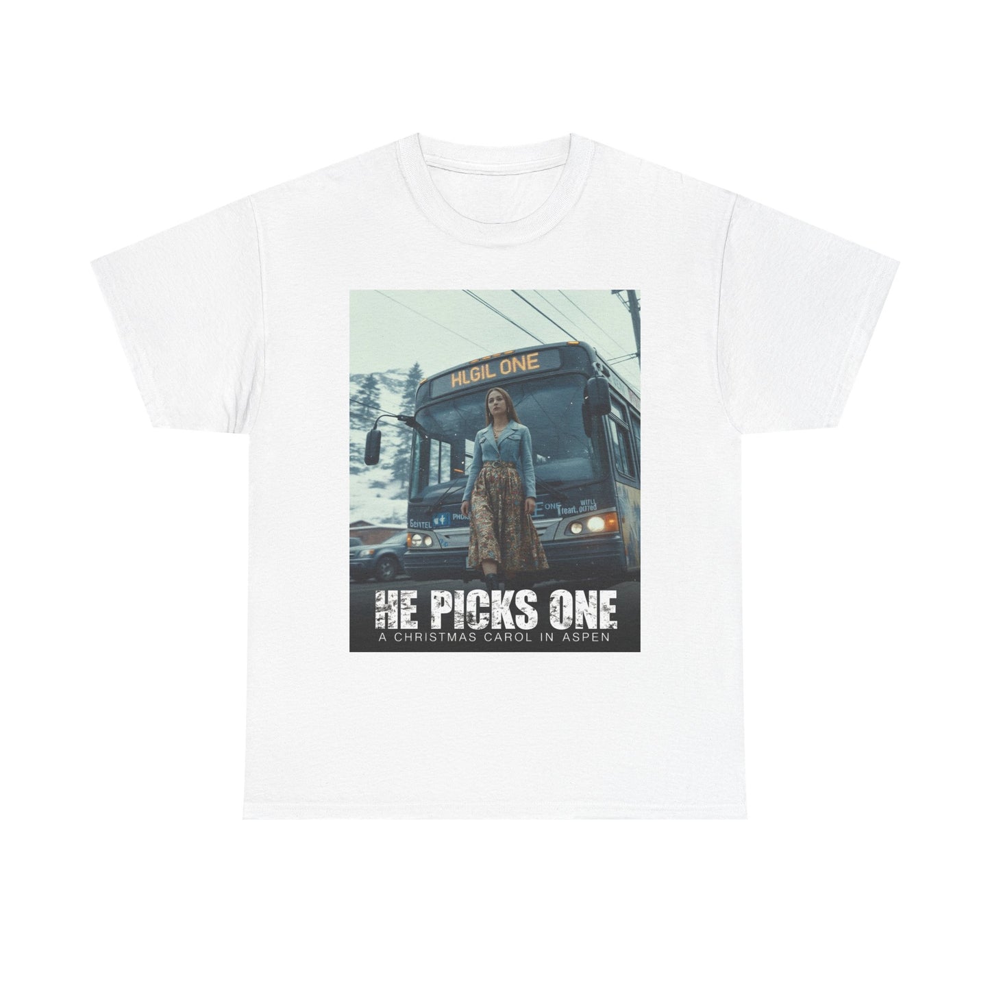 He Picks One A Christmas Carol in Aspen Promo Tee
