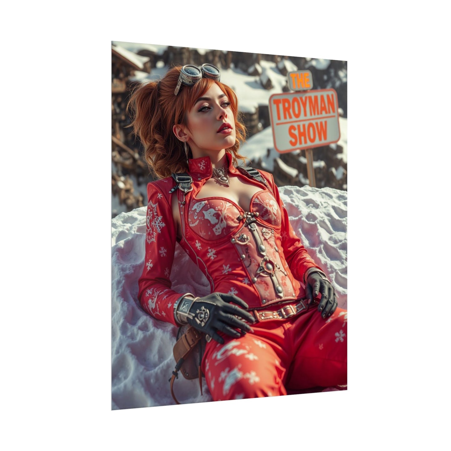 Vintage Pinup Cosplay Poster (The Troyman Show)