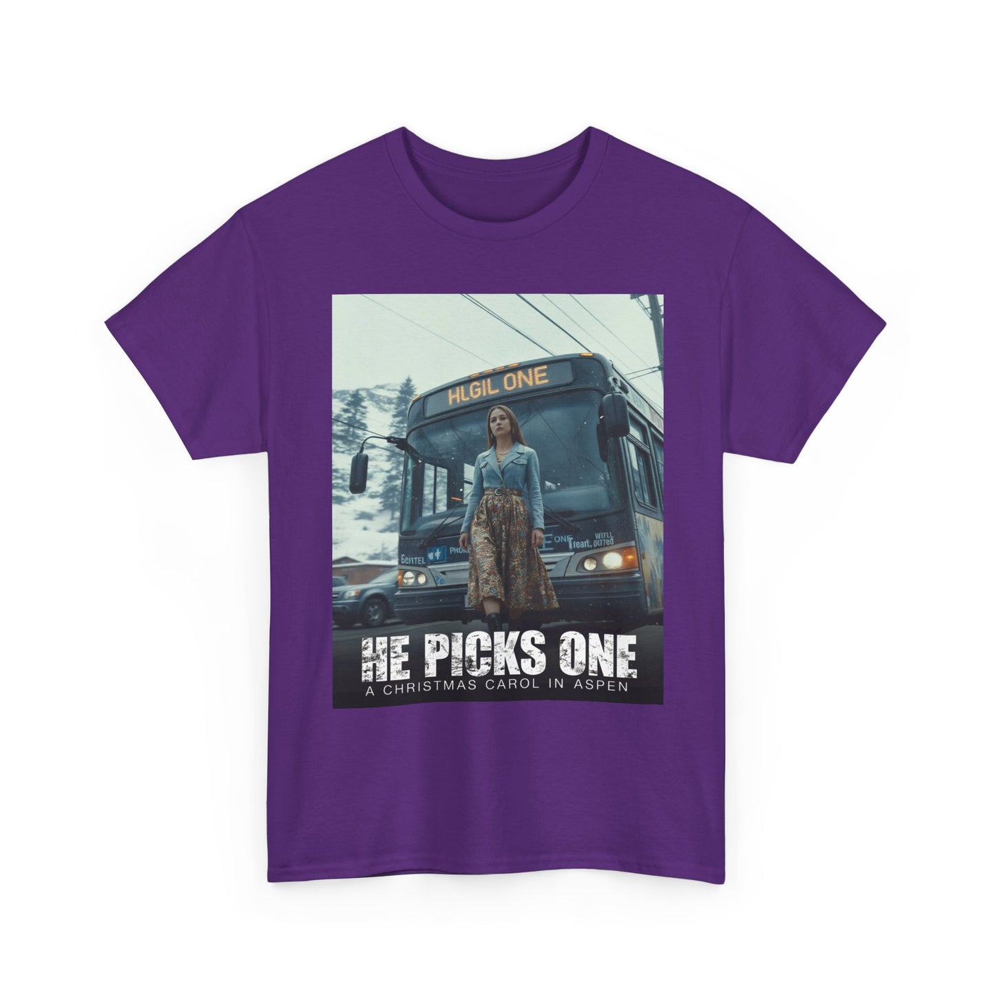 He Picks One A Christmas Carol in Aspen Promo Tee