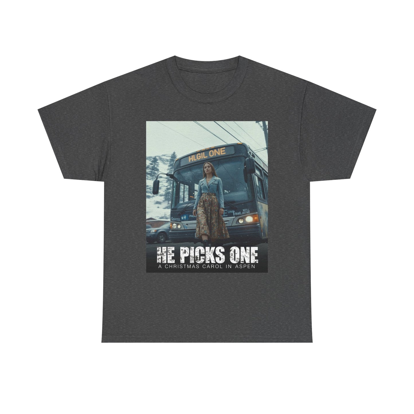 He Picks One A Christmas Carol in Aspen Promo Tee