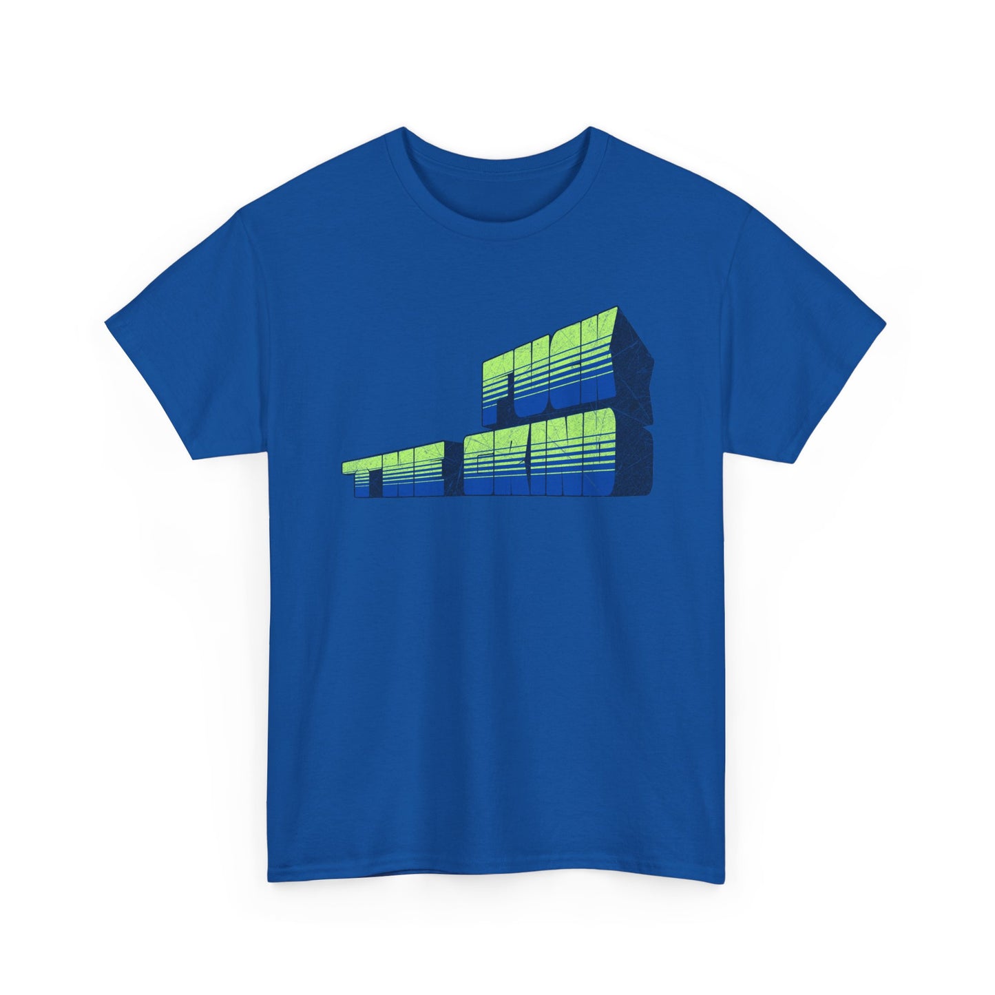 FUCK THE GRIND — Retro Futuristic Architecture Graphic Shirt