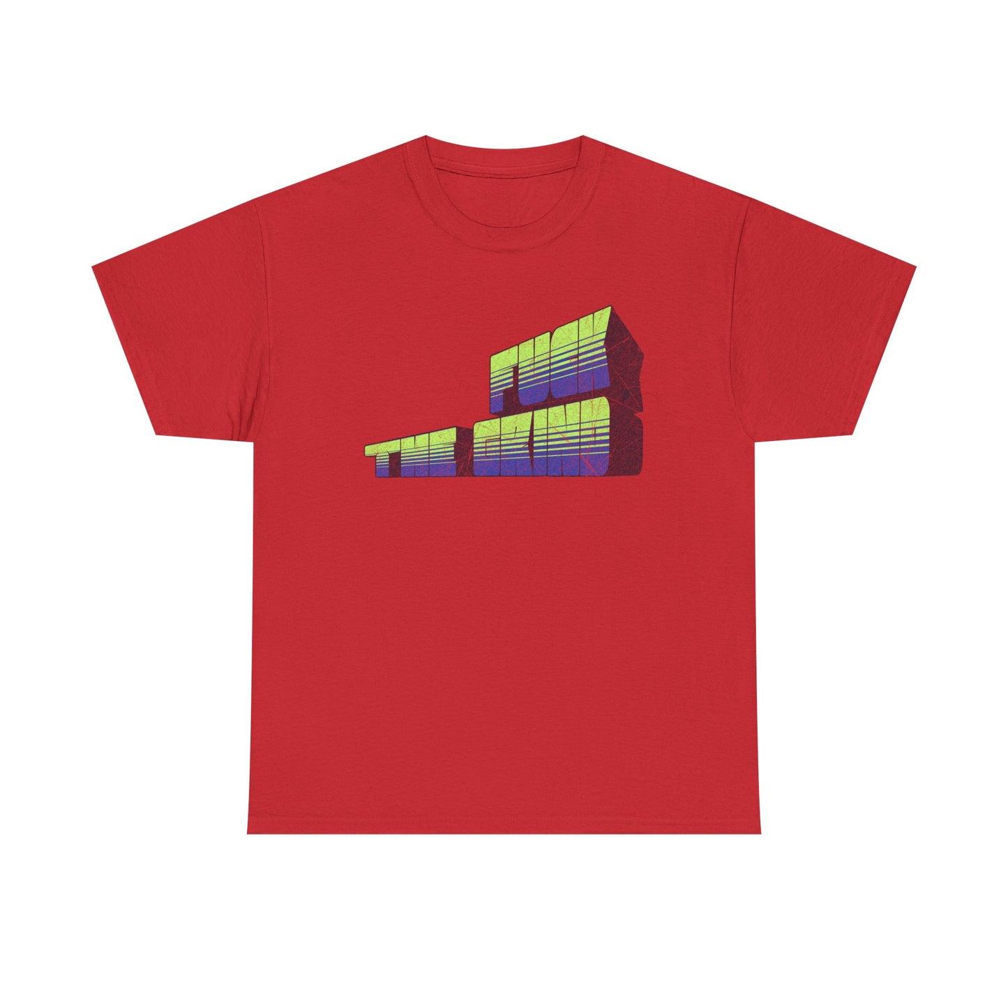 FUCK THE GRIND — Retro Futuristic Architecture Graphic Shirt