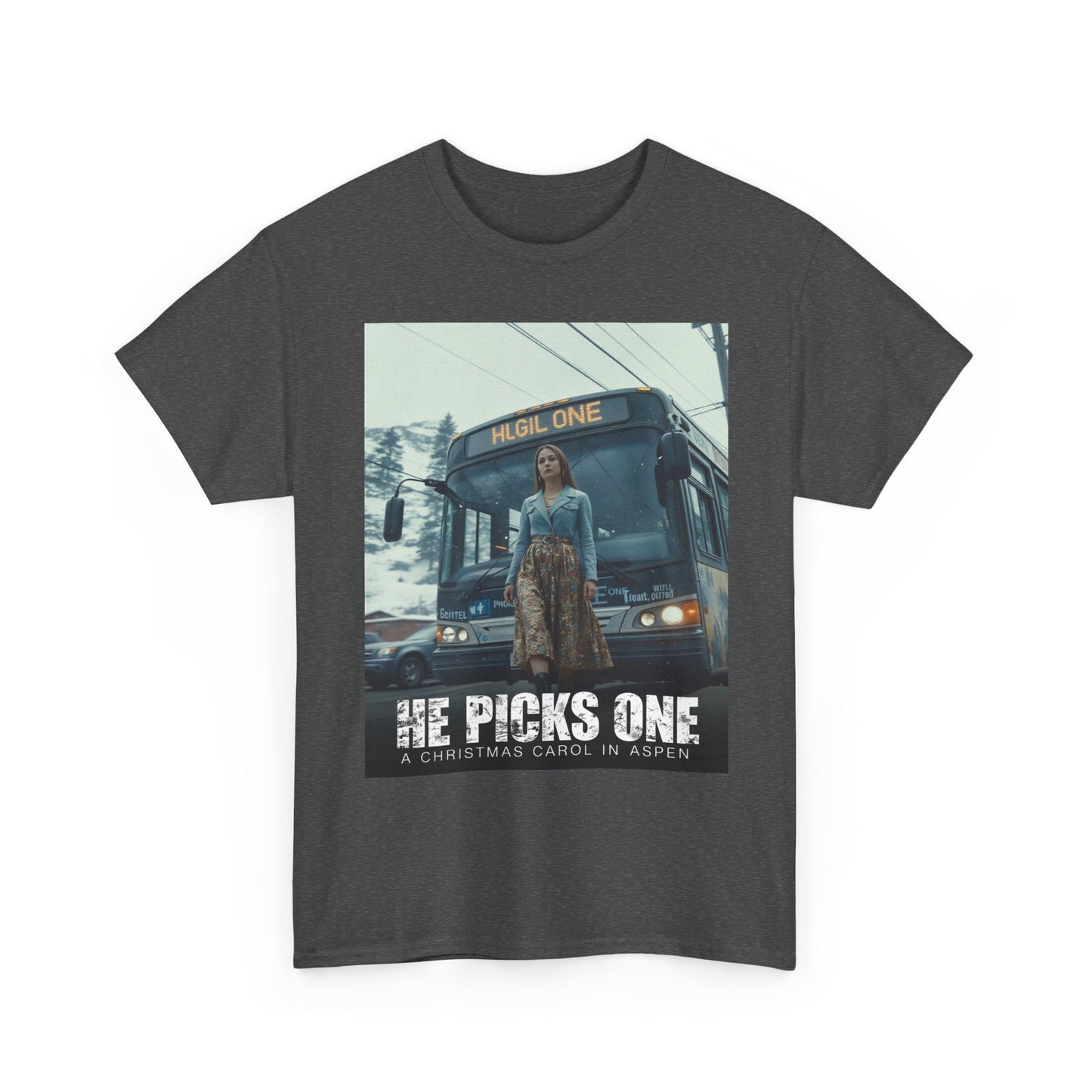 He Picks One A Christmas Carol in Aspen Promo Tee