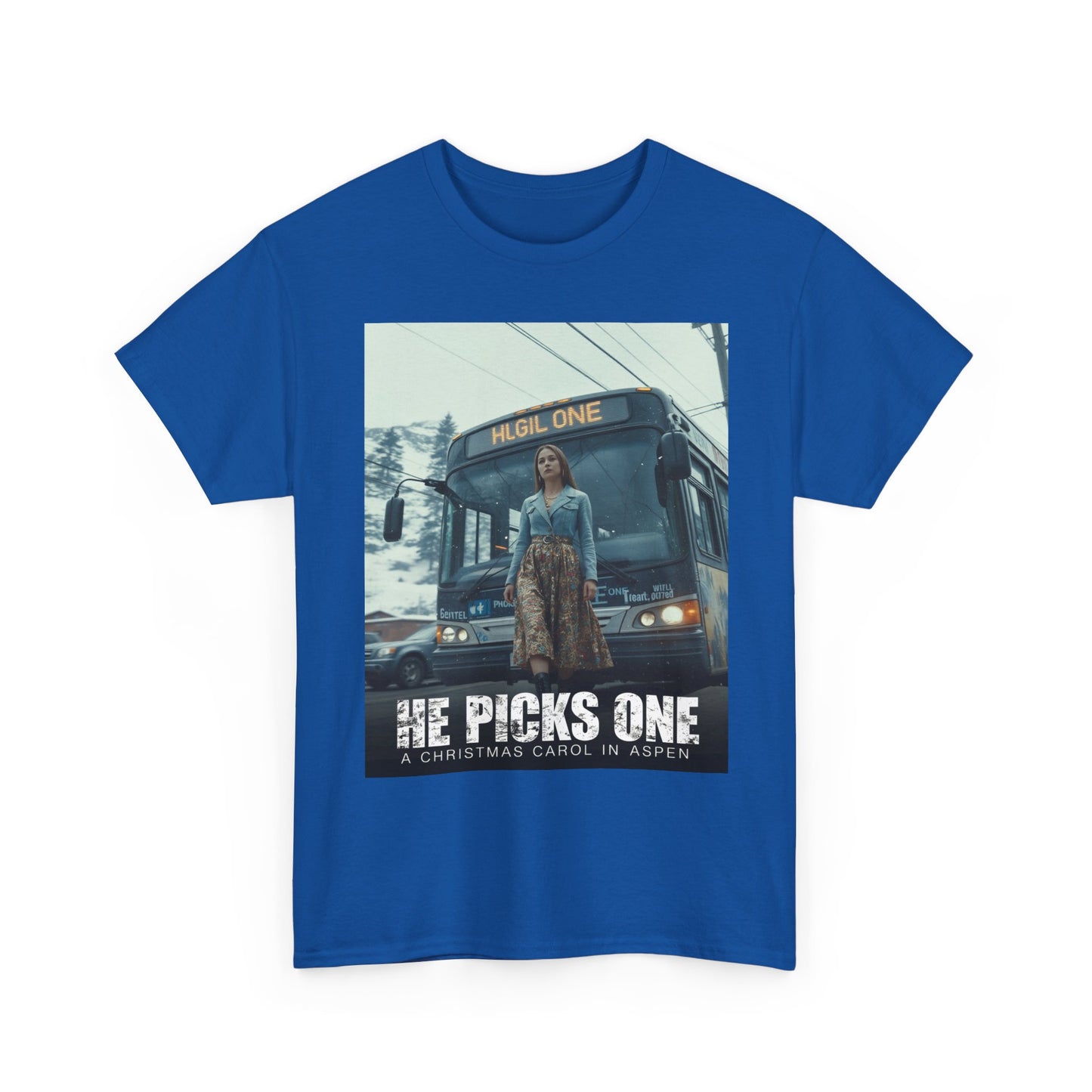 He Picks One A Christmas Carol in Aspen Promo Tee
