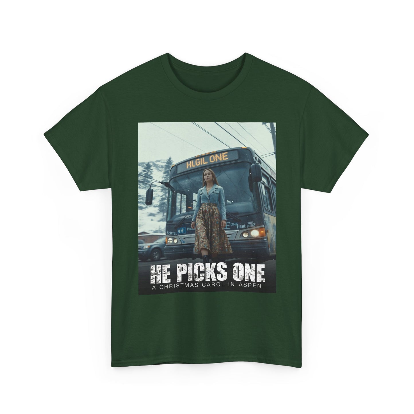 He Picks One A Christmas Carol in Aspen Promo Tee