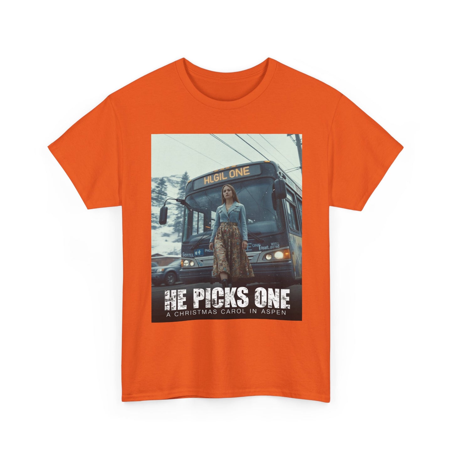 He Picks One A Christmas Carol in Aspen Promo Tee