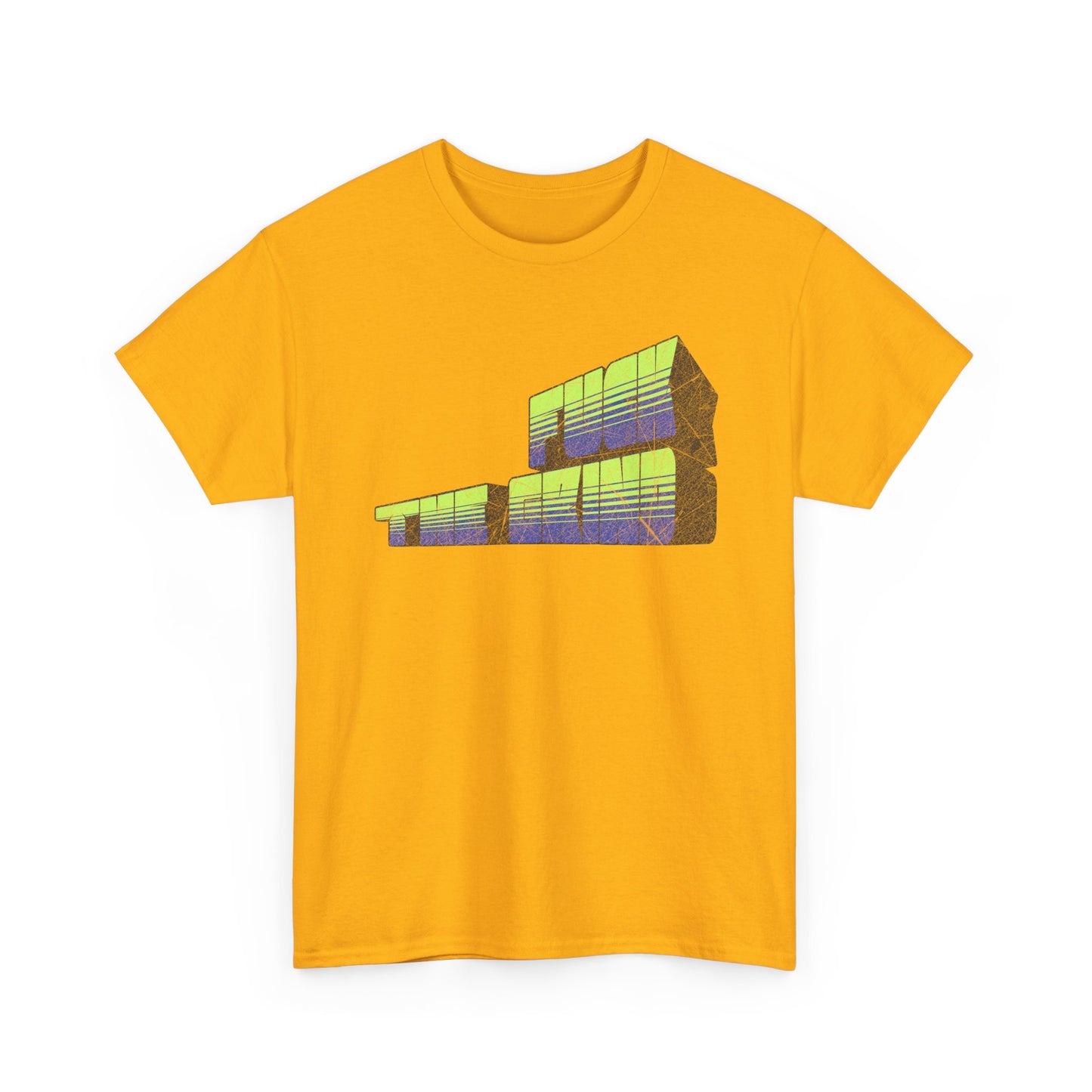 FUCK THE GRIND — Retro Futuristic Architecture Graphic Shirt
