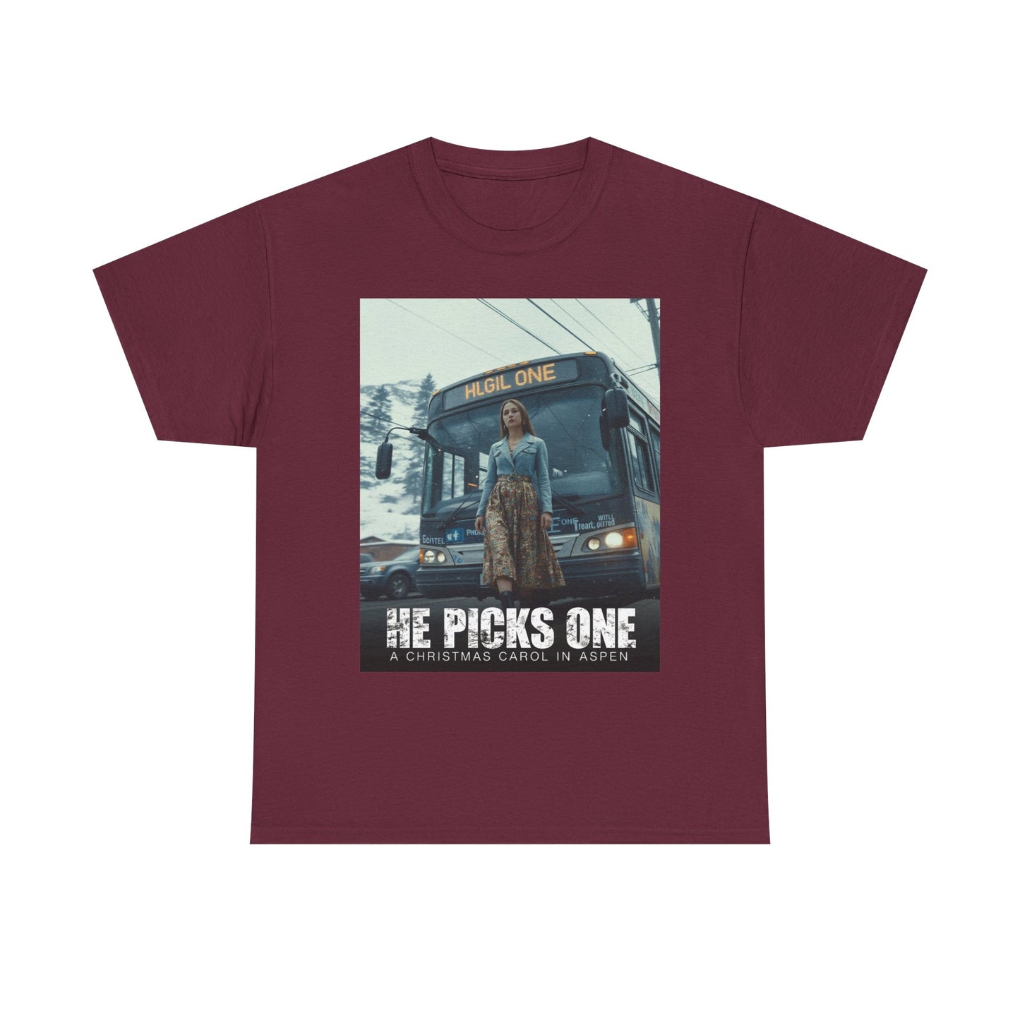 He Picks One A Christmas Carol in Aspen Promo Tee