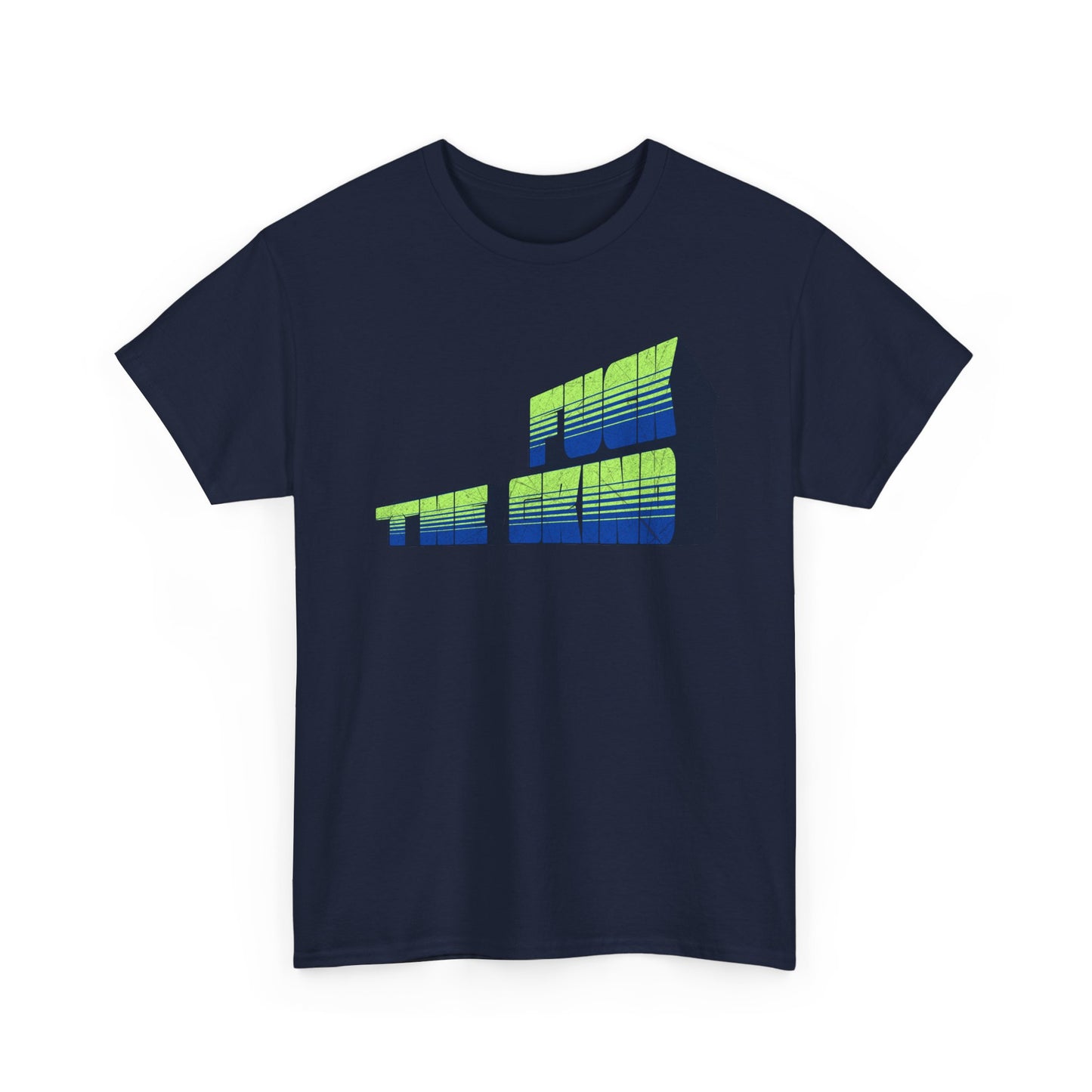 FUCK THE GRIND — Retro Futuristic Architecture Graphic Shirt