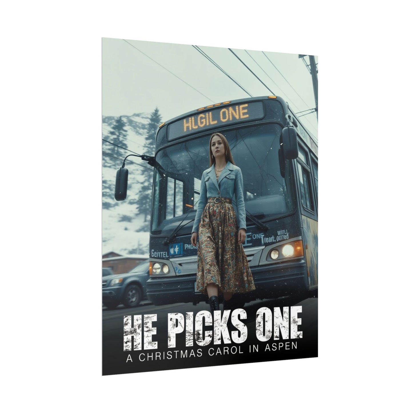 "He Picks One: A Christmas Carol in Aspen" Movie Print