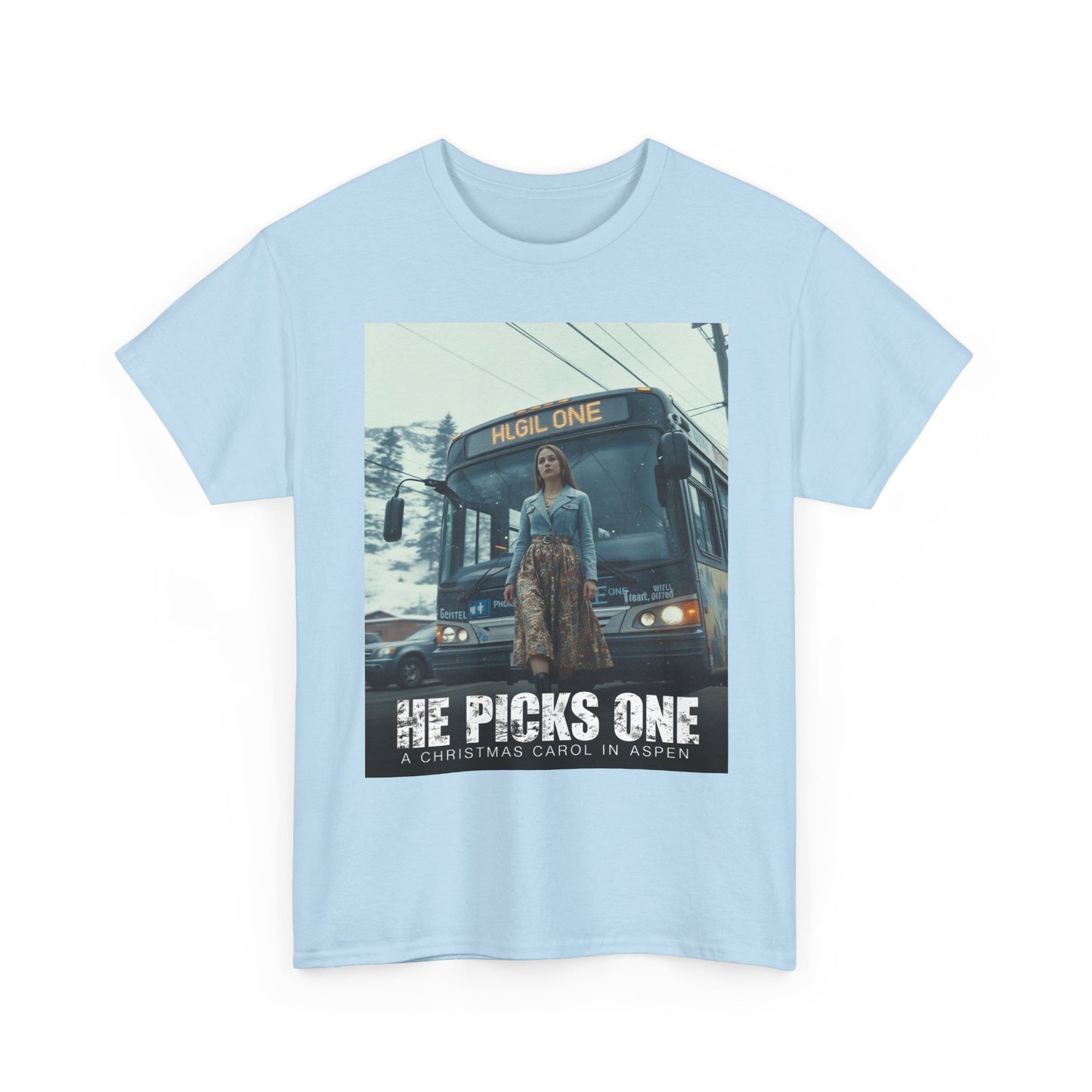He Picks One A Christmas Carol in Aspen Promo Tee