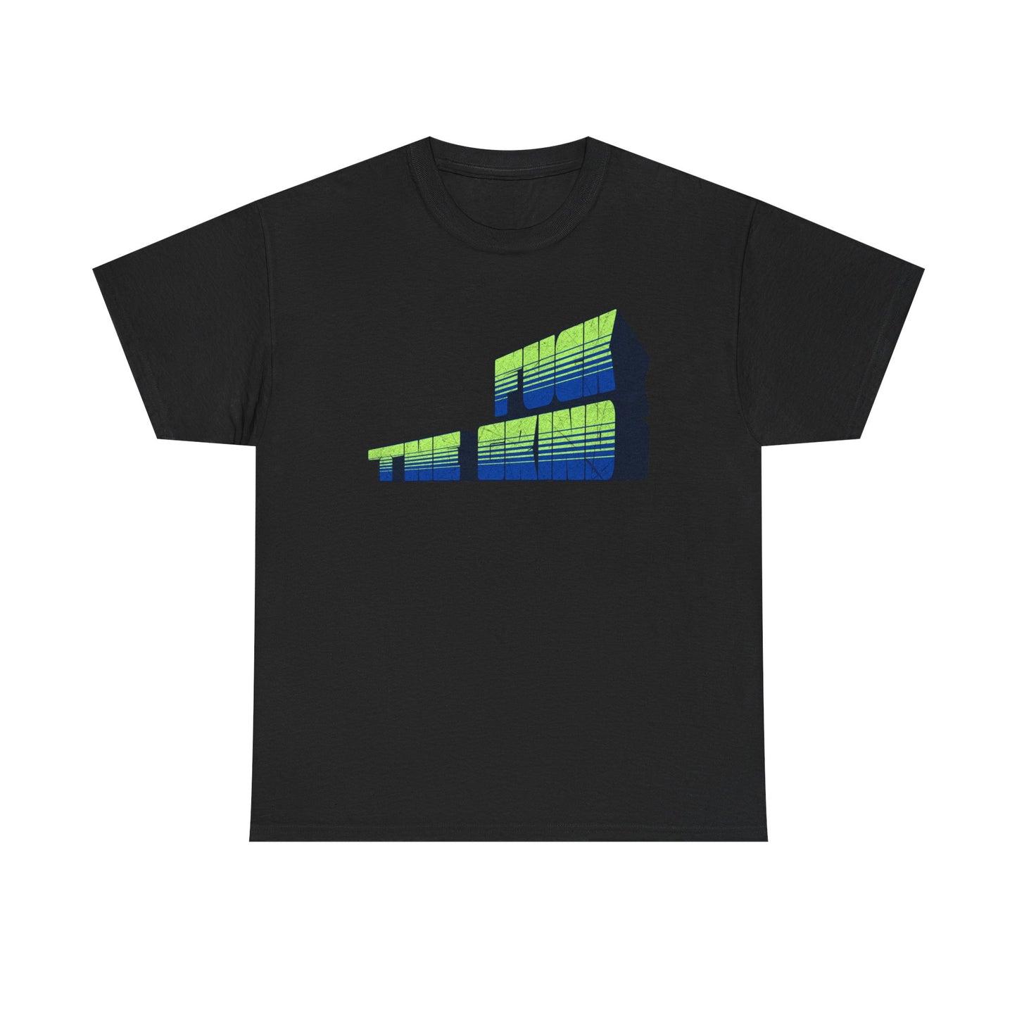 FUCK THE GRIND — Retro Futuristic Architecture Graphic Shirt