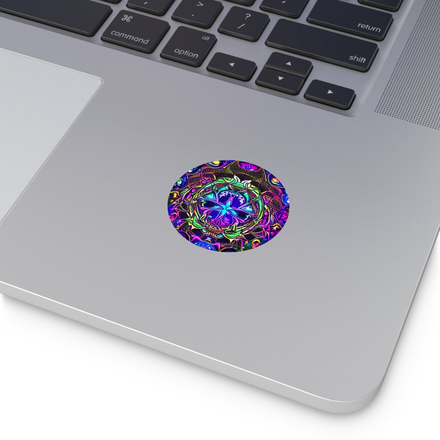 Trippy1-Round Vinyl Stickers