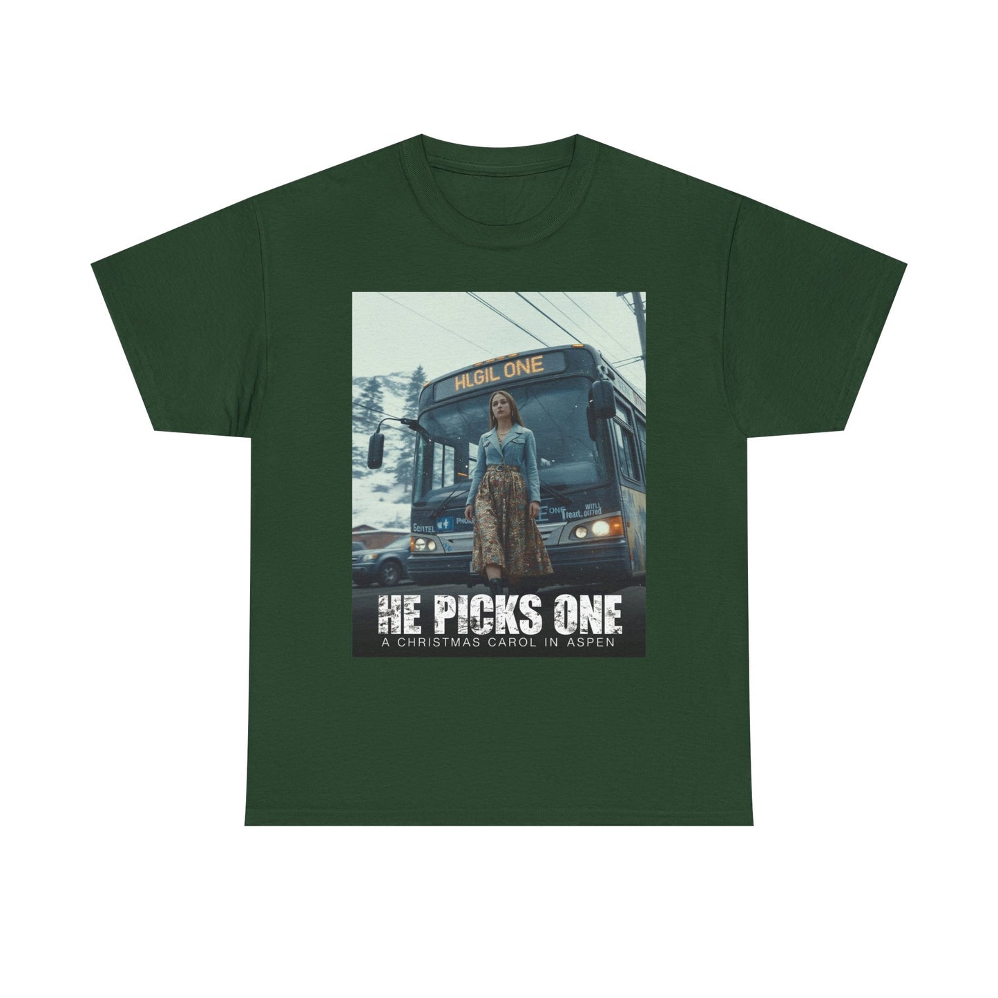 He Picks One A Christmas Carol in Aspen Promo Tee