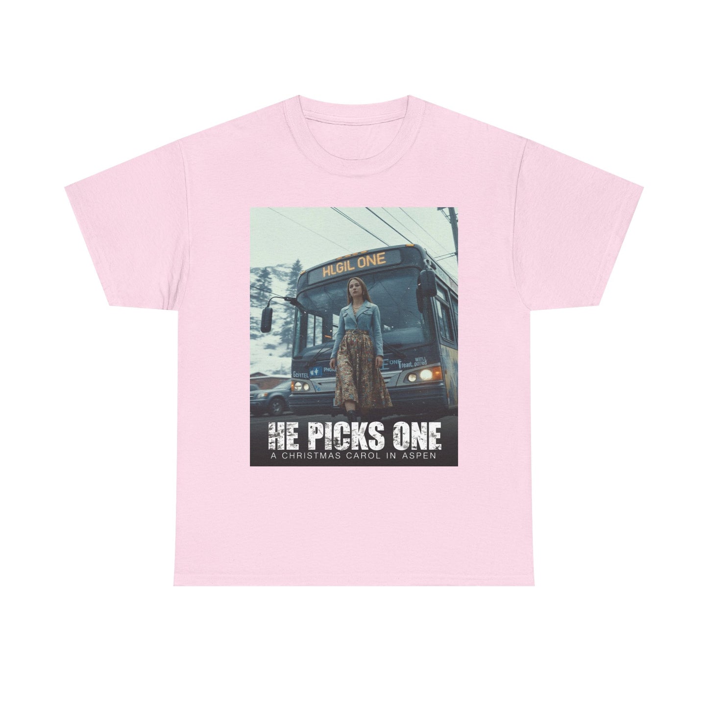 He Picks One A Christmas Carol in Aspen Promo Tee