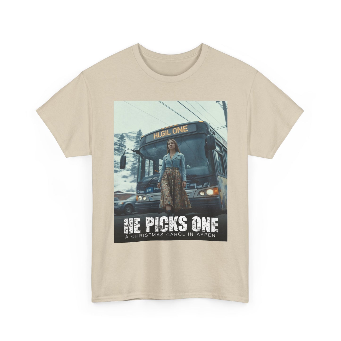 He Picks One A Christmas Carol in Aspen Promo Tee